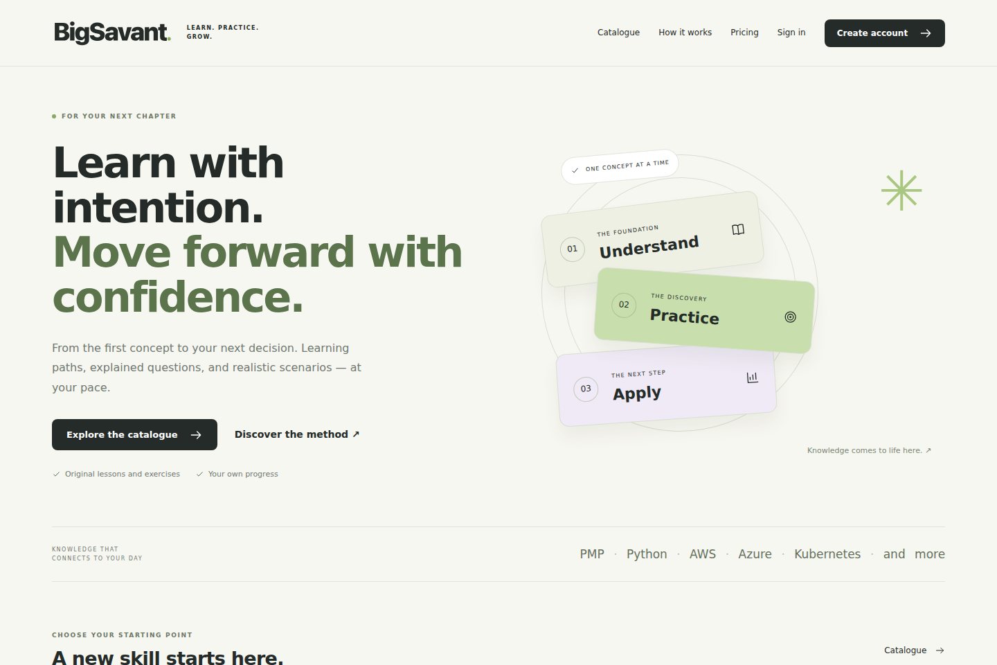 Screenshot of BigSavant