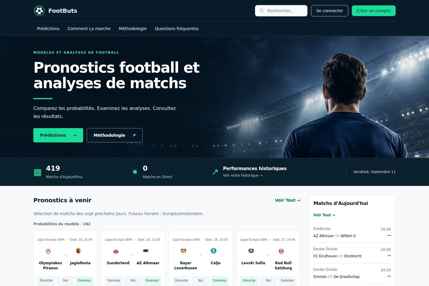 FootButs website preview